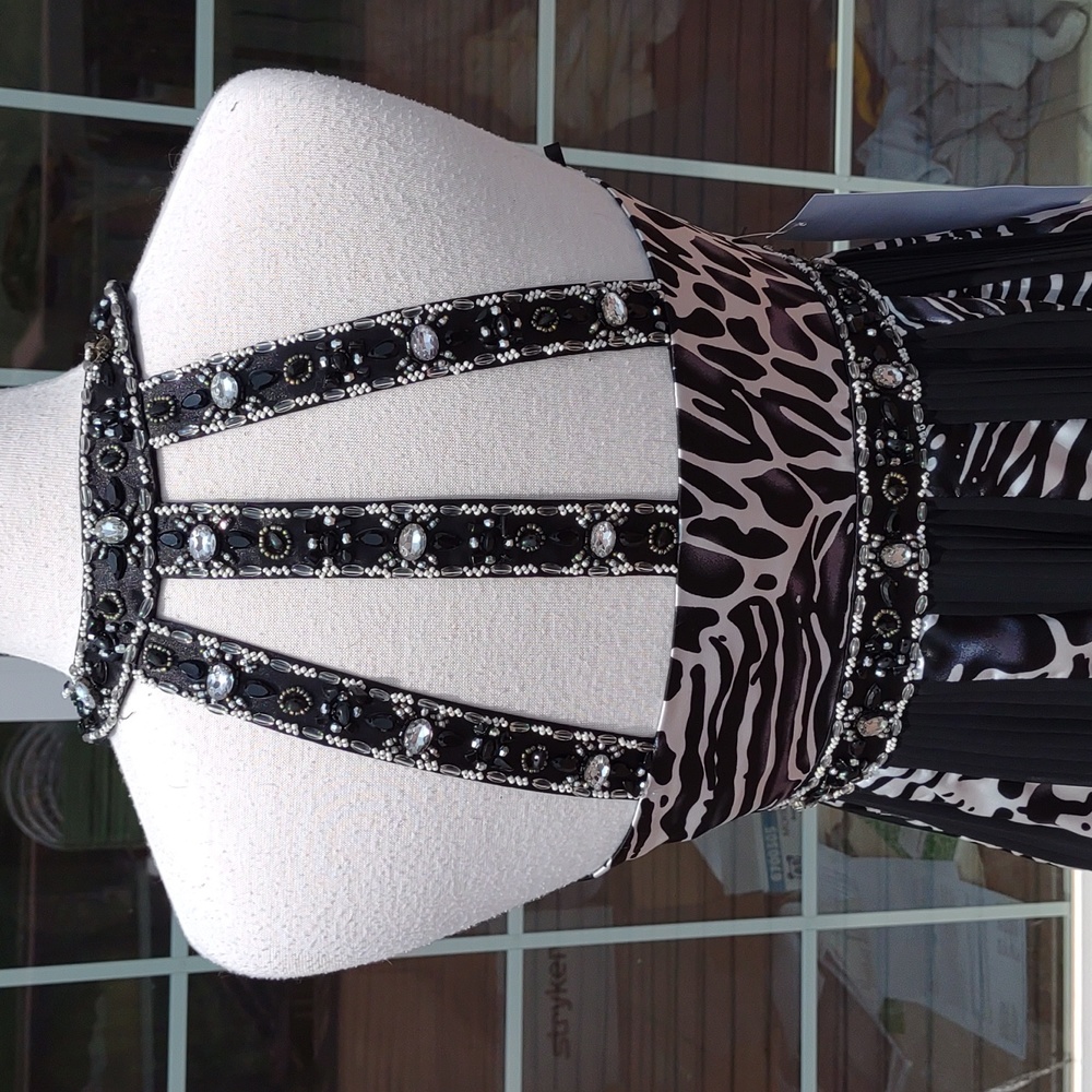 SUE WONG Caché Cocktail Dress.              💜 VINTAGE  new sexy is you! - Picture 6 of 15